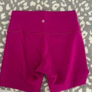Lululemon Wunder Train High Rise Short 6”